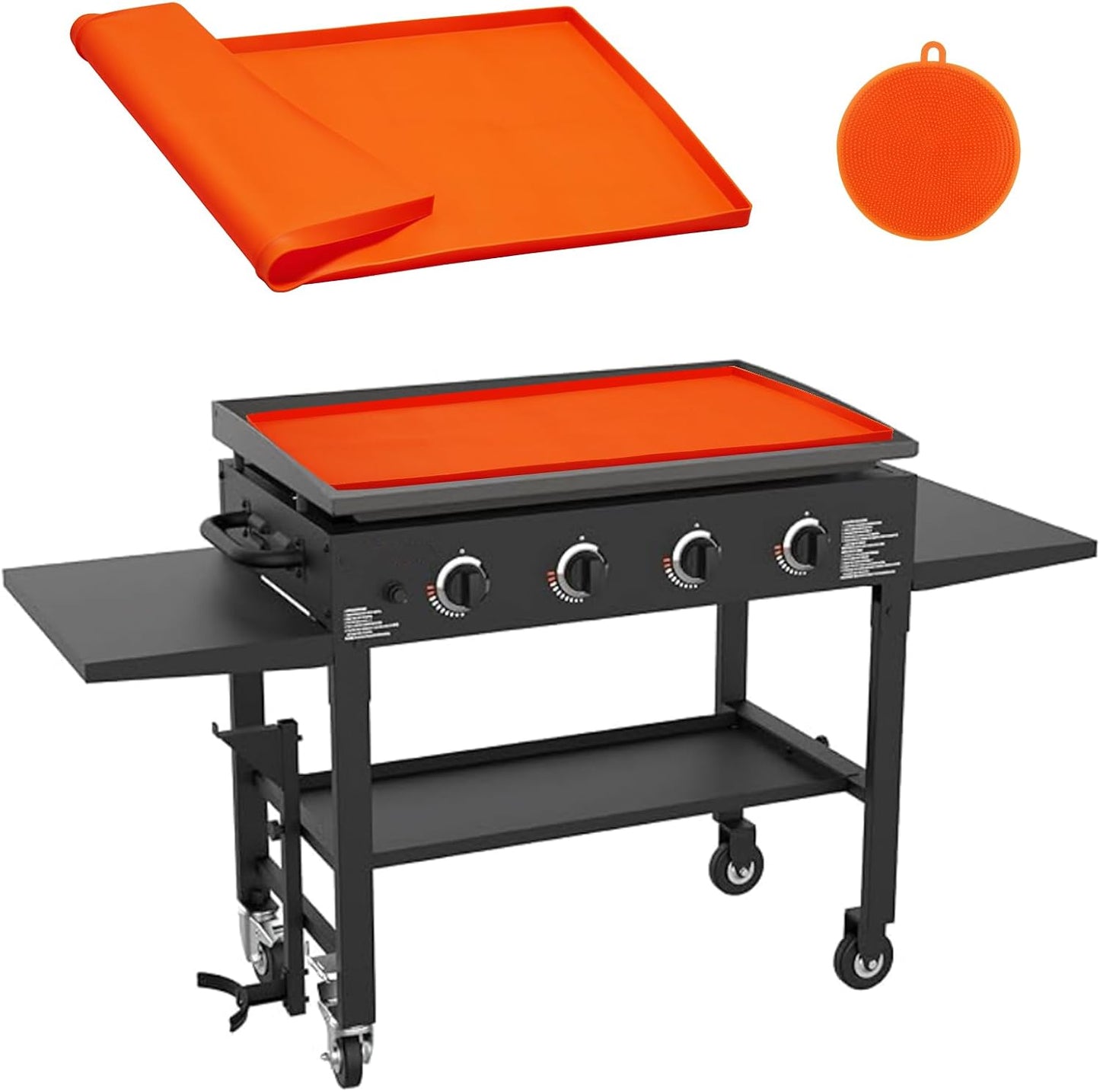 Alfombrilla silicona para plancha Blackstone 36pulg resistente