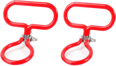 Paquete de 2 manijas de vidrio tipo Carboy para cuello liso 3-6 galones