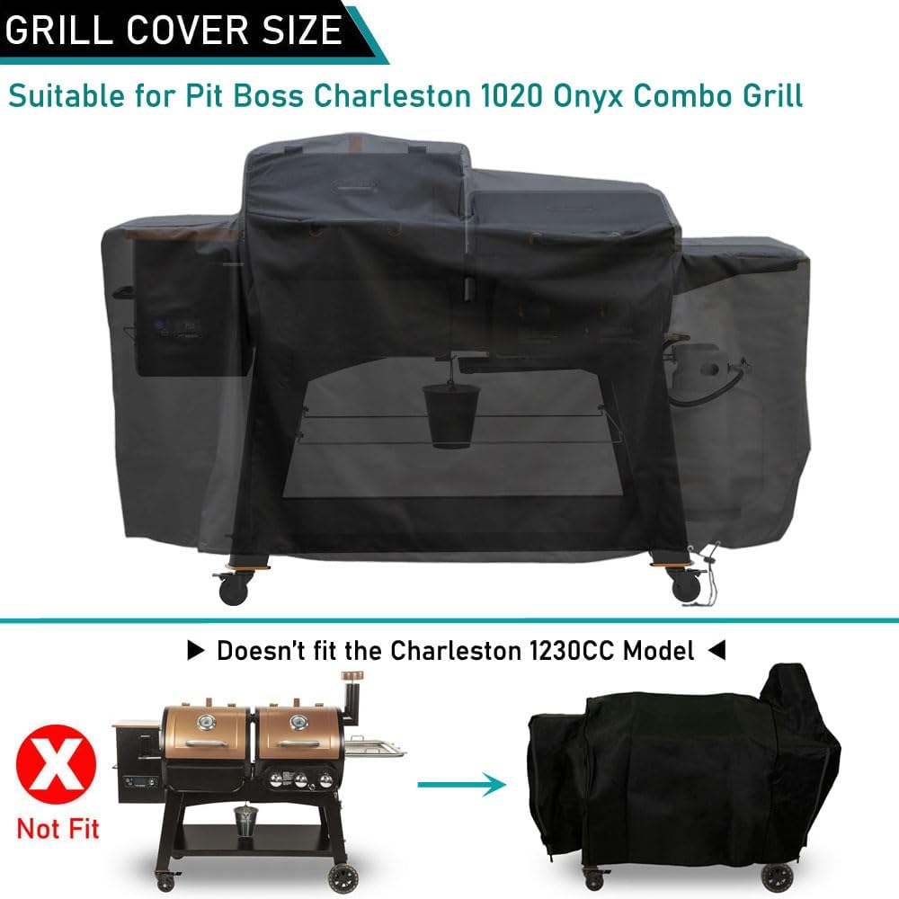Cubierta parrilla Pit Boss Charleston PB1020NX impermeable 600D