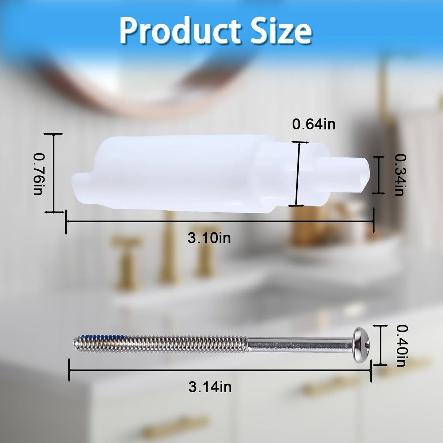 Extensor vástago grifo compatible Delta 2 Pzas