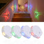 Luz nocturna sensor movimiento LED recargable ajuste color