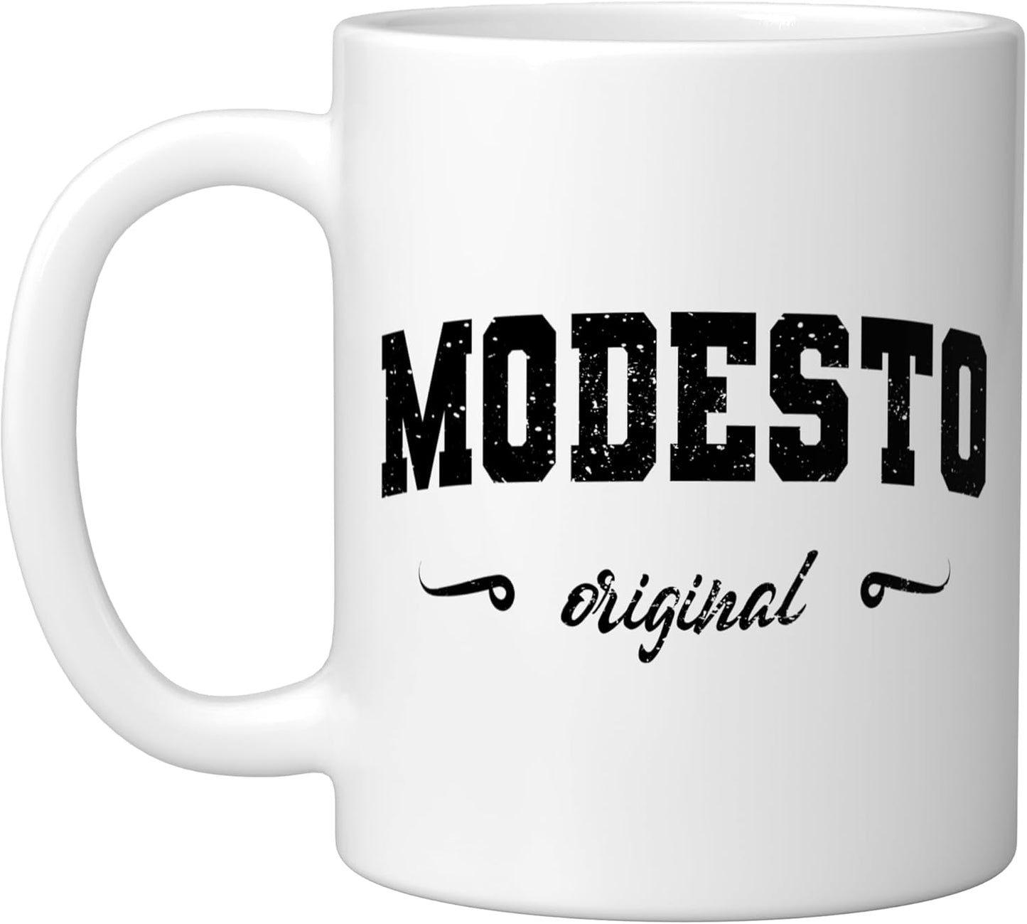 Taza Cerámica Modesto Original Blanco
