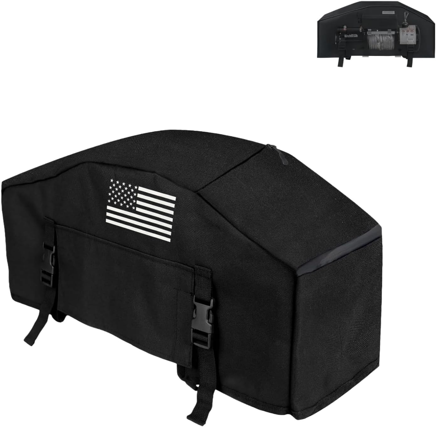 Funda cabrestante 900D resistente agua UV con banda ajustable