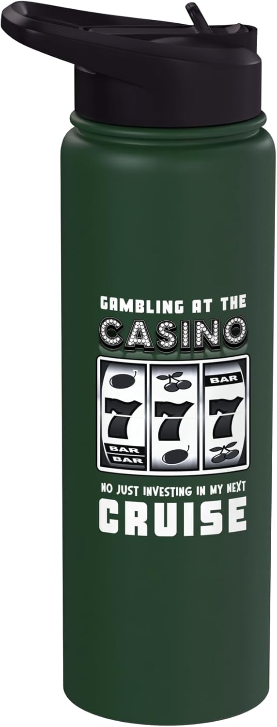Botella agua térmica acero inox Lucky Win 777 Slots
