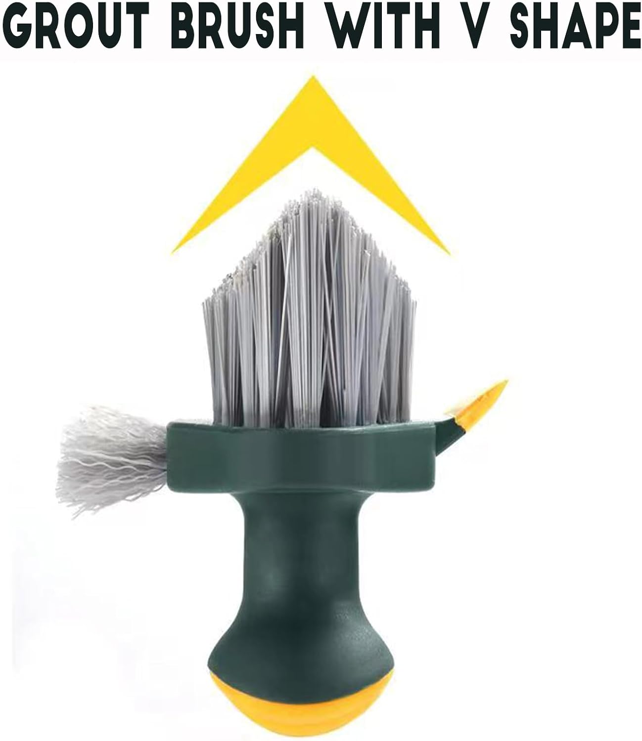 Cepillo lechada 4en1 con espátula para baño cocina y suelos