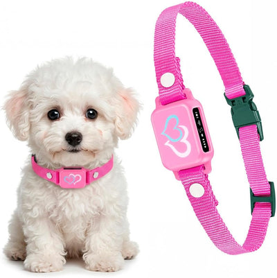Collar antiladridos perros 5-15lb magnético 3 modos 5 niveles