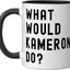 Taza Cerámica Would Kameron Do Negro/Blanco