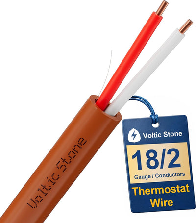 Cable HVAC termostato 18 AWG cobre OFC certificado ETL CL3R