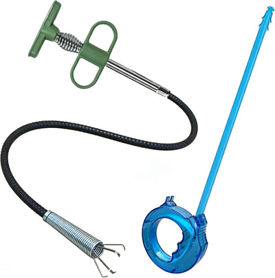 Removedor pelo serpiente flexible 35pulg limpiador desague