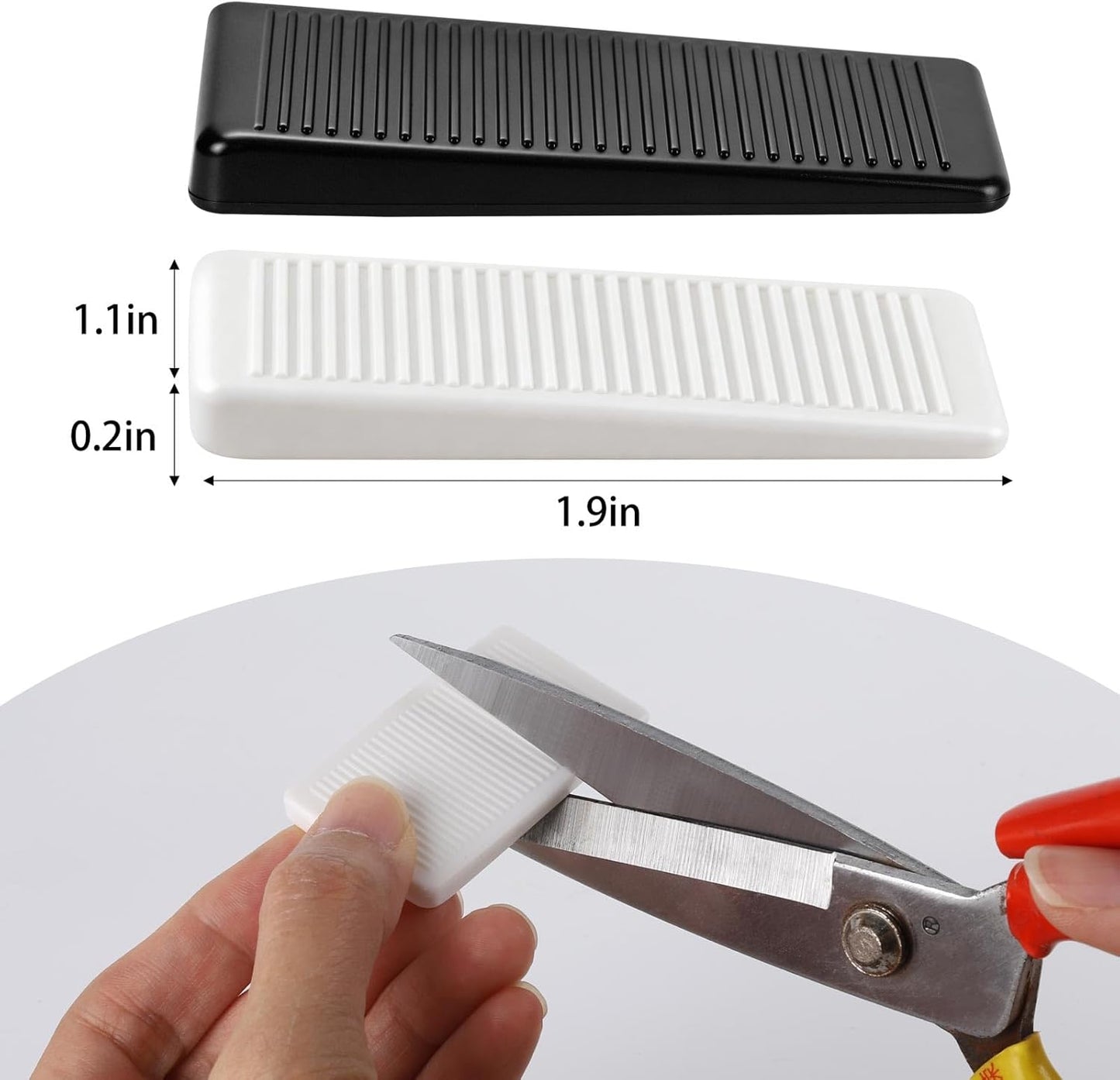 24 Pzas Cuñas Mesa Niveladores Plástico para Muebles y Inodoro