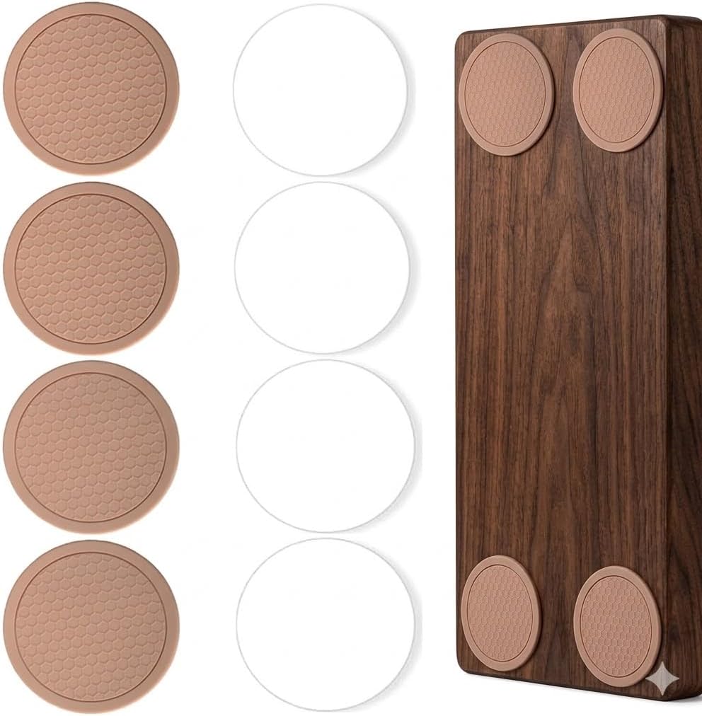 Set 4 patas tabla cortar con almohadillas silicona