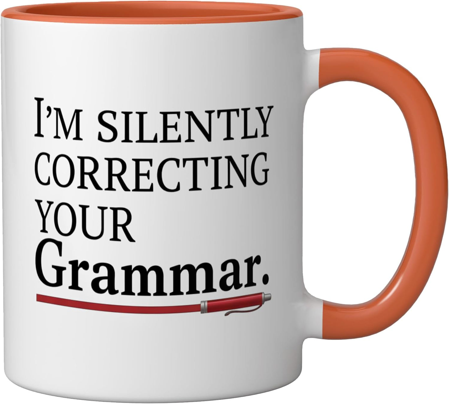 Taza Cerámica Profesor Inglés Corrección Gramática