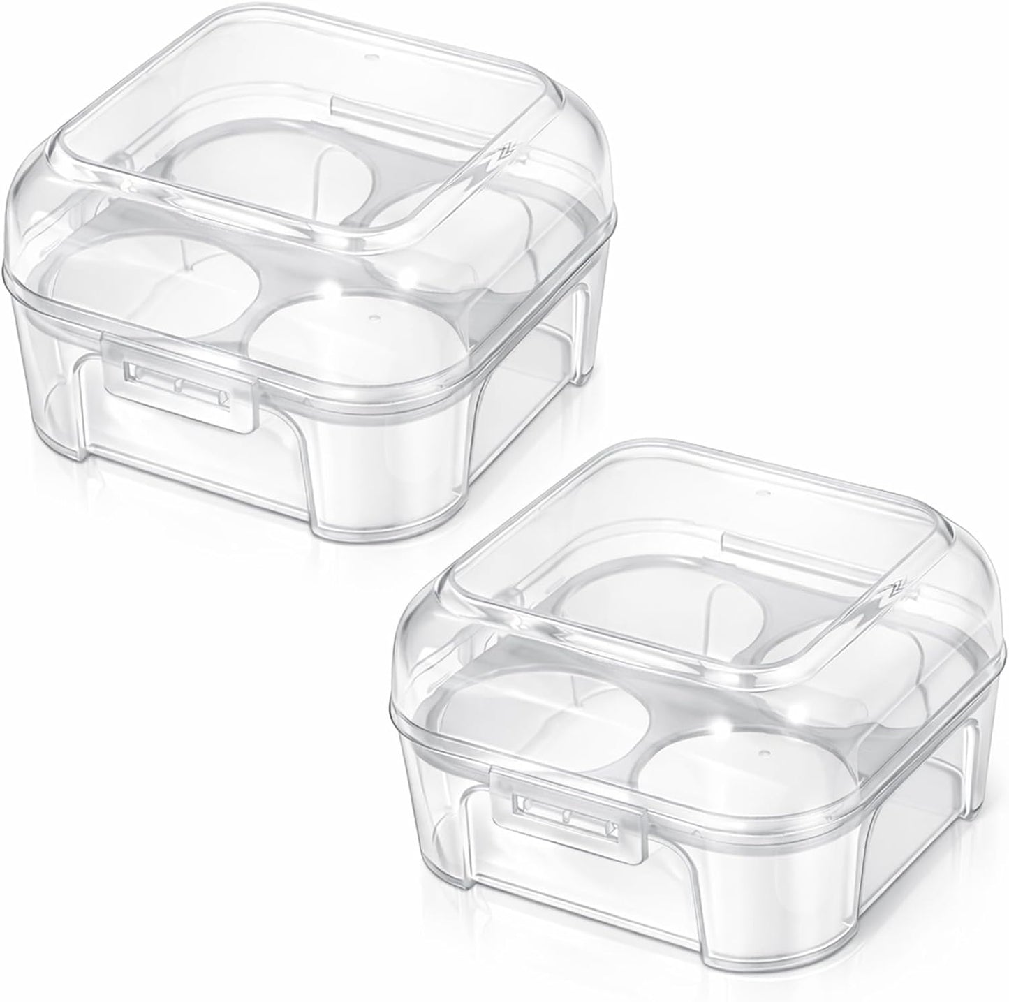 Contenedores huevos duros para camping y cocina