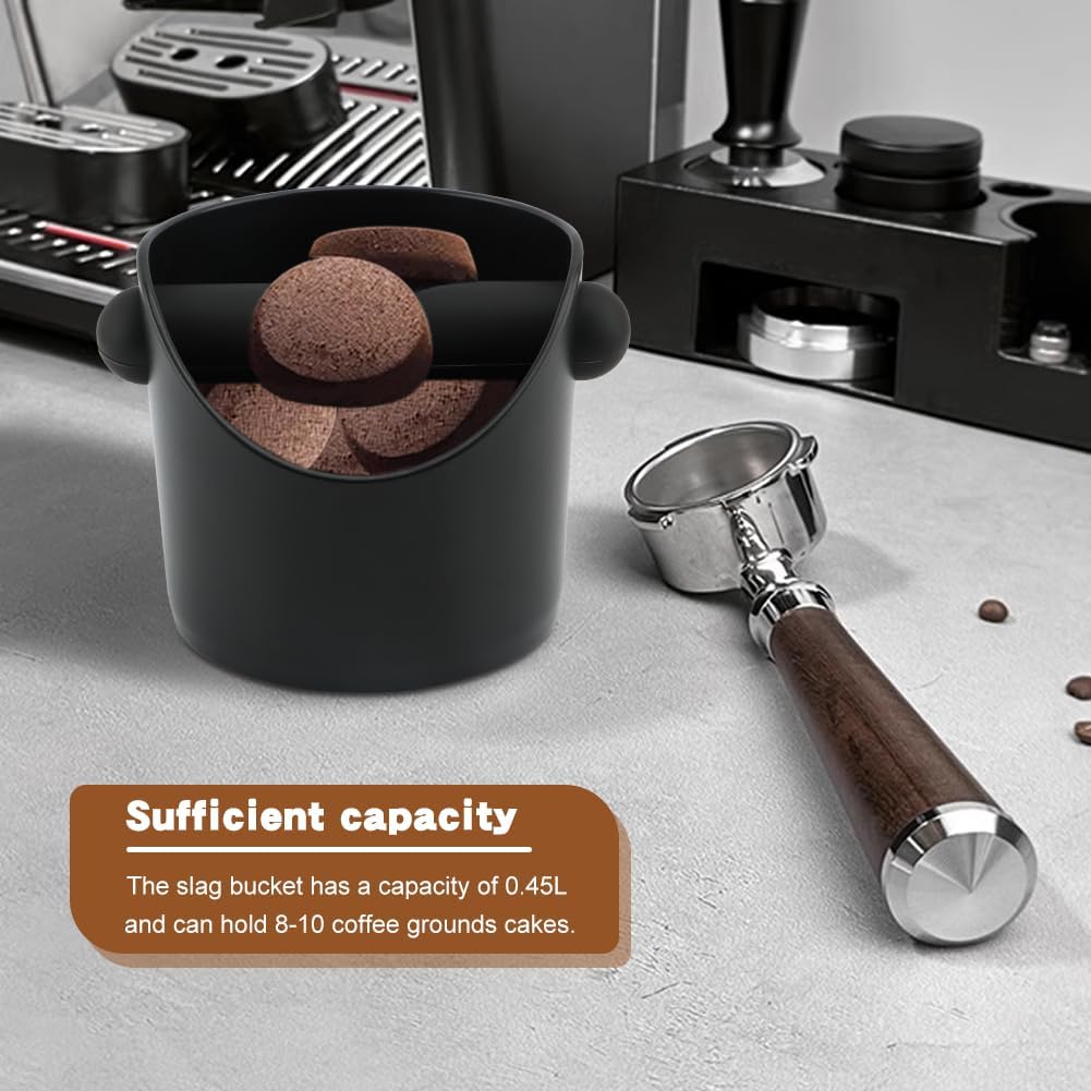 Caja café expreso 4.33pulg barra extraíble base antiderrap