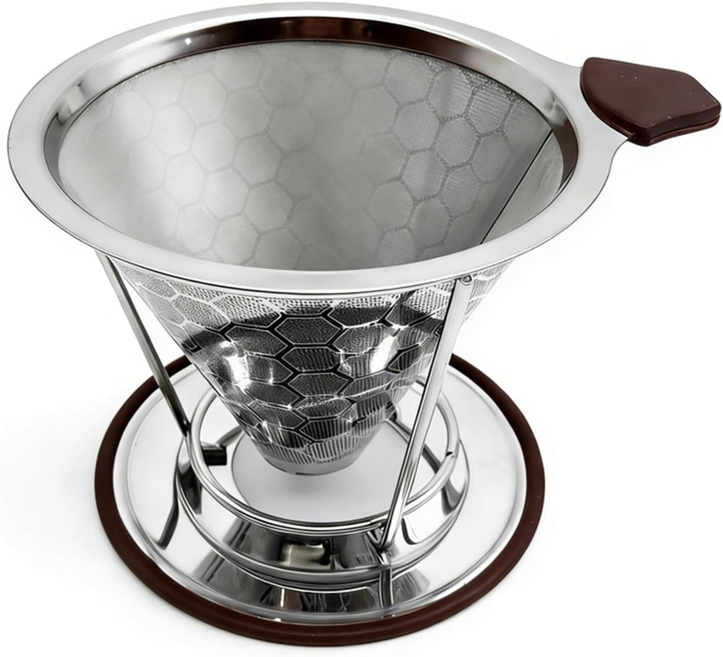 Gotero café malla 800 acero inox estilo prensa francesa