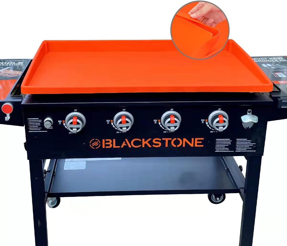 Cubierta silicona para parrilla Blackstone 36pulg