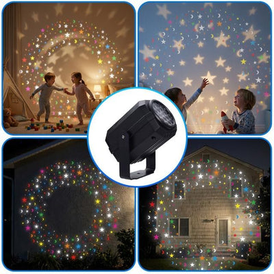 Proyector galaxia luz nocturna con ángulo ajustable dormitorio niño