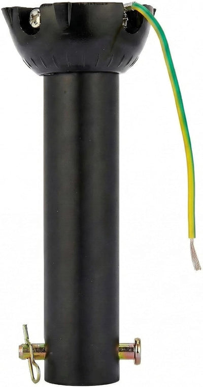 Barra extensión ventilador techo varilla con cabeza esférica 1pulg