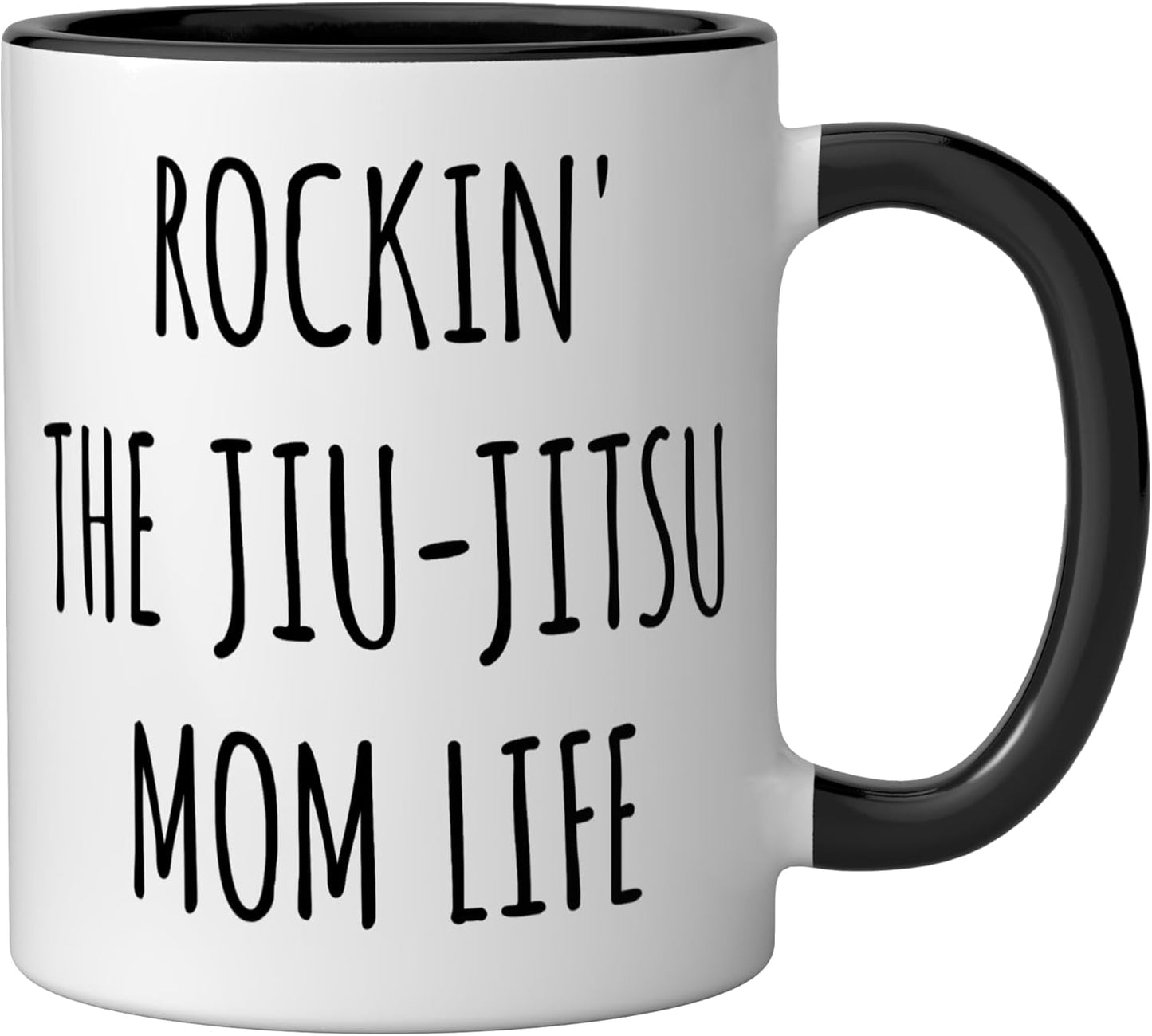 Taza Cerámica Mat Life Chaos Controller Negro/Blanco