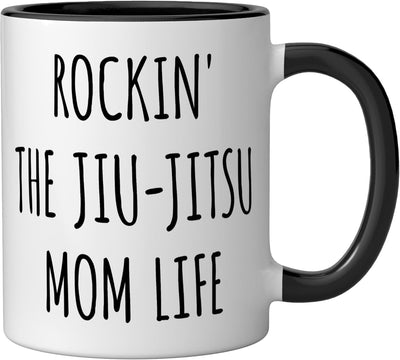 Taza Cerámica Mat Life Chaos Controller Negro/Blanco