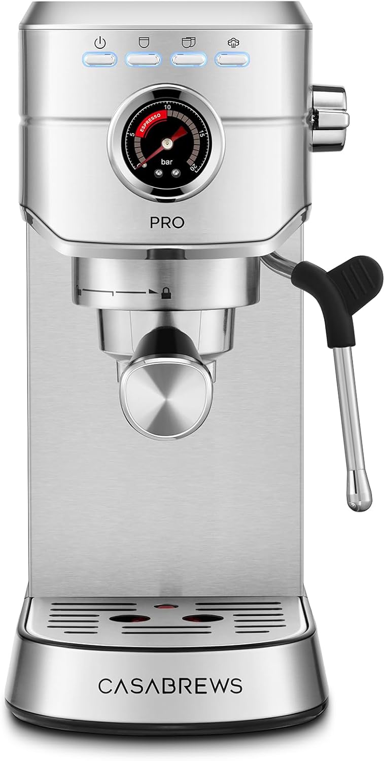 Máquina Espresso Cafetera Con Molinillo Cónico