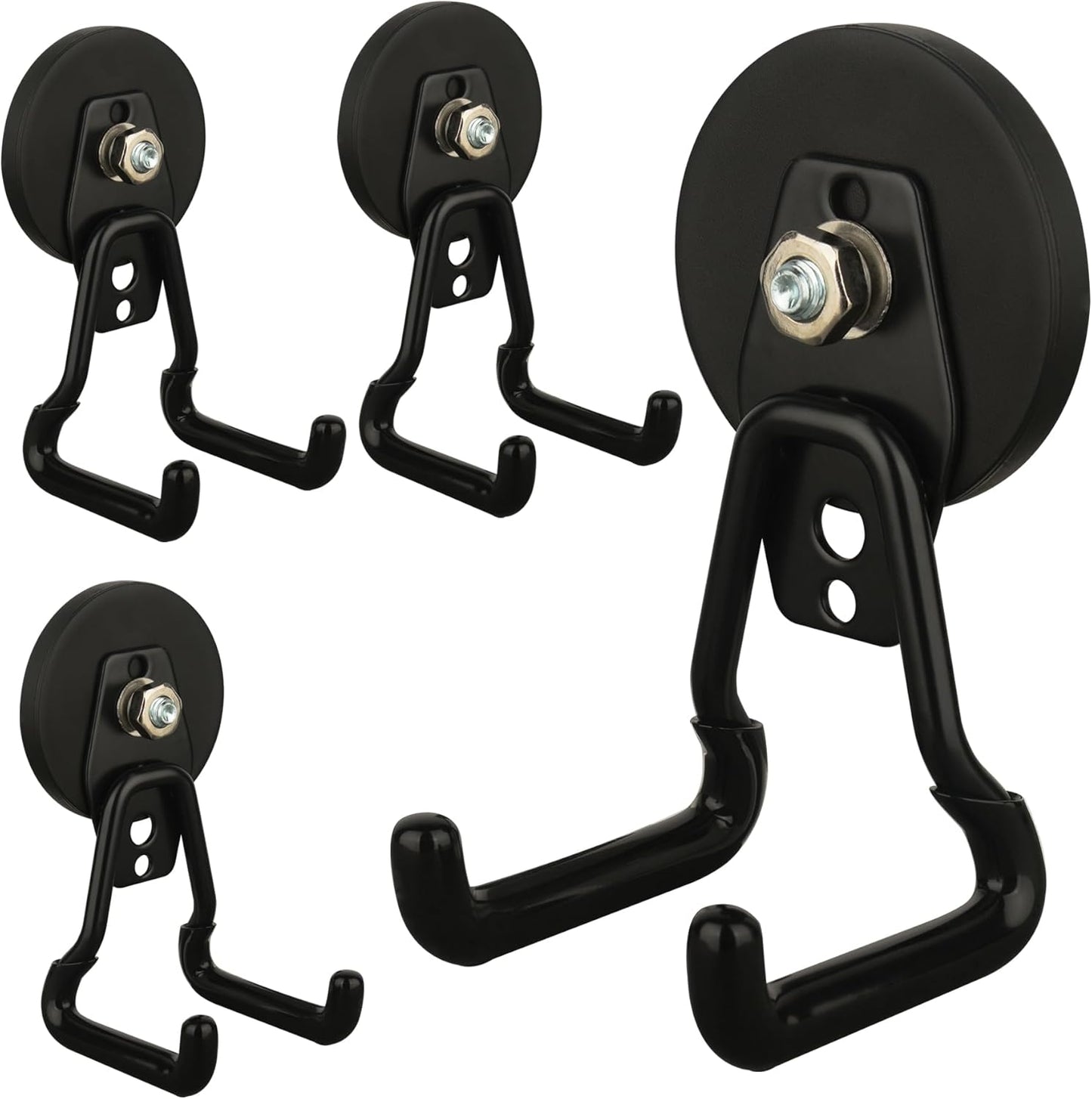 Ganchos magnéticos 20lb set 4 imanes almacenamiento