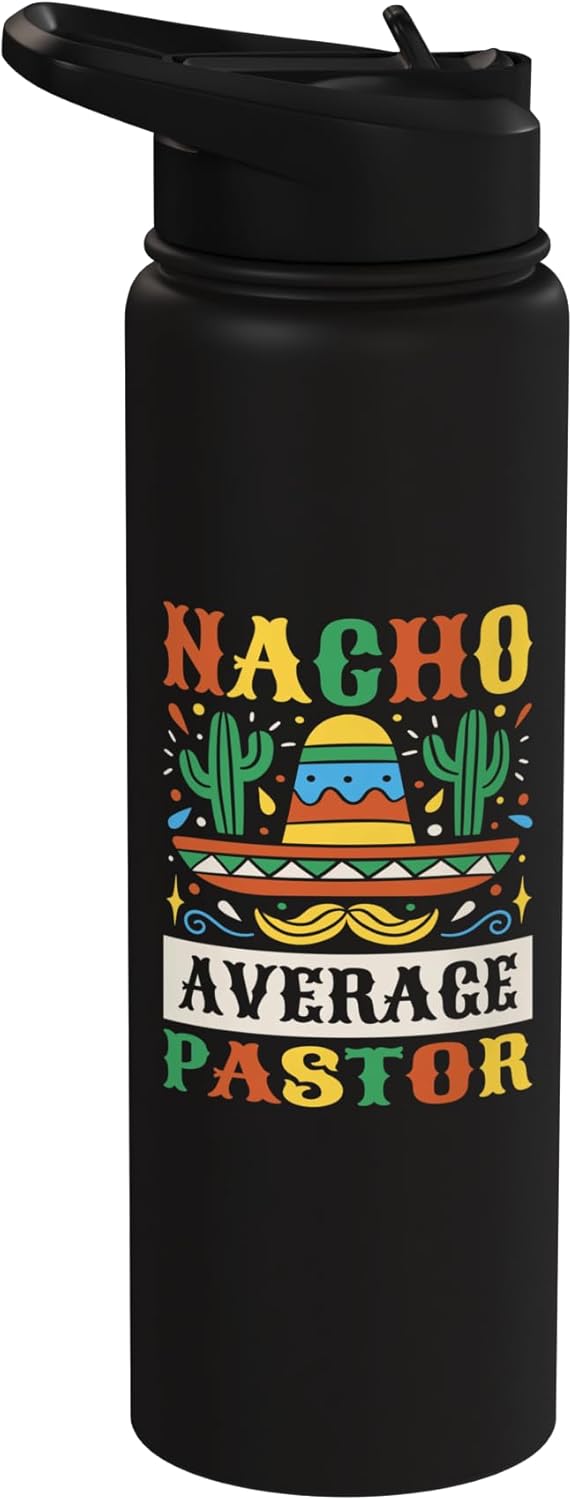 Botella de agua acero inoxidable sin BPA Cinco De Mayo