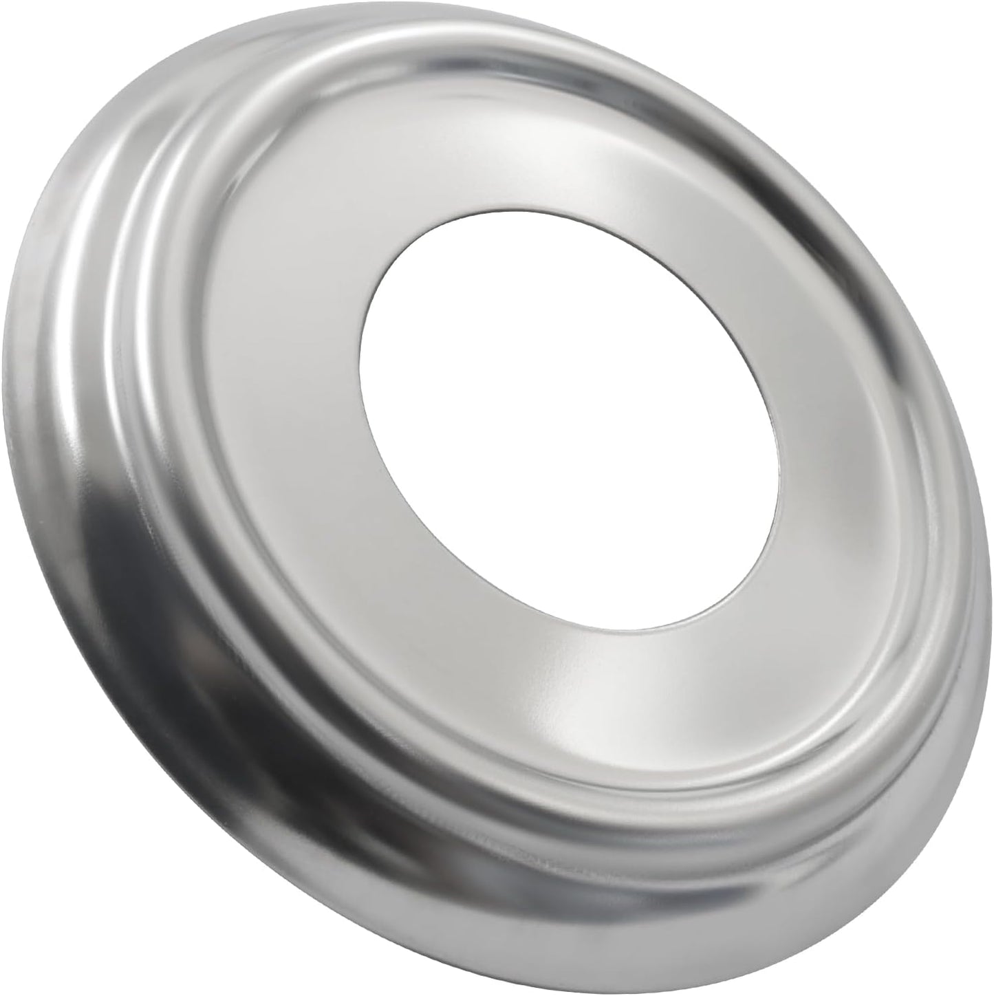 Anillo cubierta boquilla bañera acero inox con junta foam