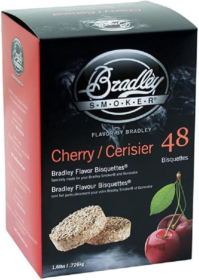 Bisquettes asar barbacoa madera cerezo pack 48