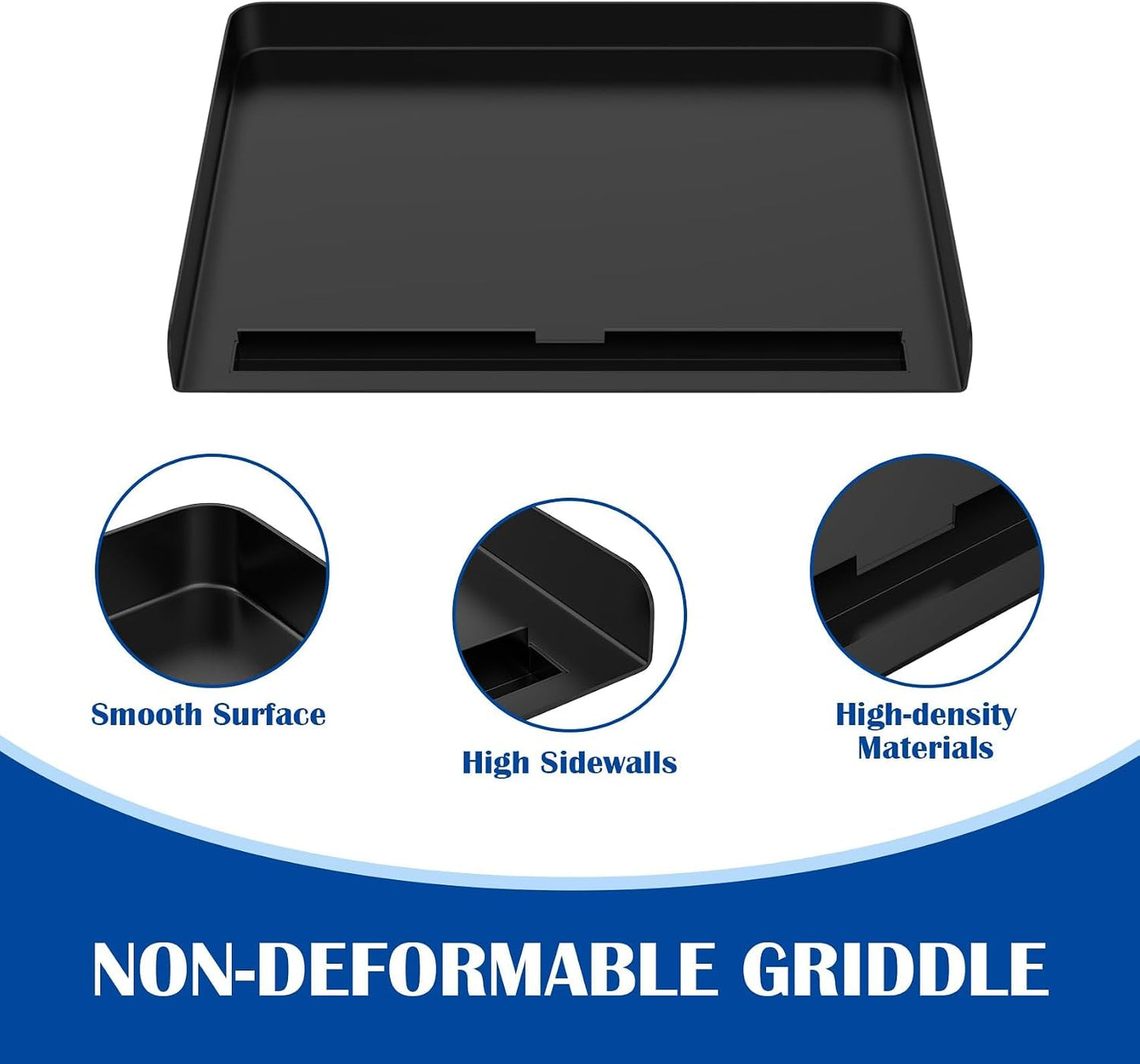 Placa antiadherente parrilla sin humo Ninja Sizzle 14pulg