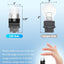 6 Bombillas LED 3156 S8 12-24 V 2 W Blanco Cálido
