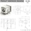 Conectores Hembra DC-091 Escudo Metal 24V
