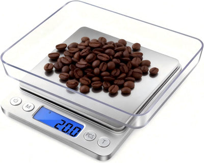 Báscula digital cocina 105oz alta precision 2 bandejas