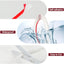 Moldura Pared Plástico 20pulg Flex 1/4pulg Color Blanco