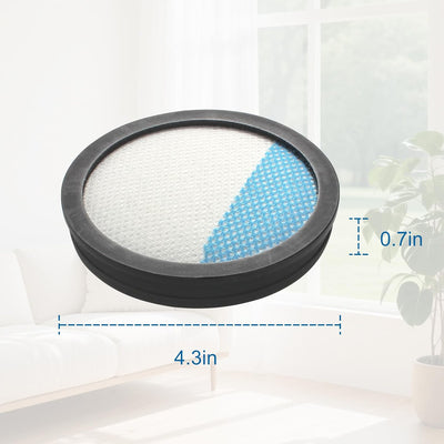 Filtro HEPA repuesto para aspiradora Ryobi 18V inalámbrica paq 2