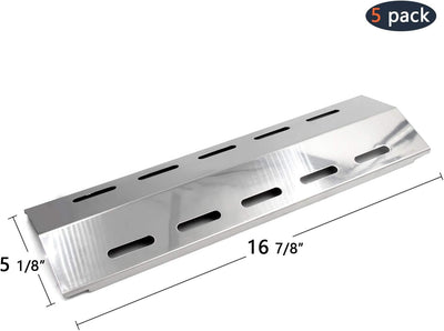 Tubos quemador 17pulg reemplazo placas calor Ducane 5 Burner