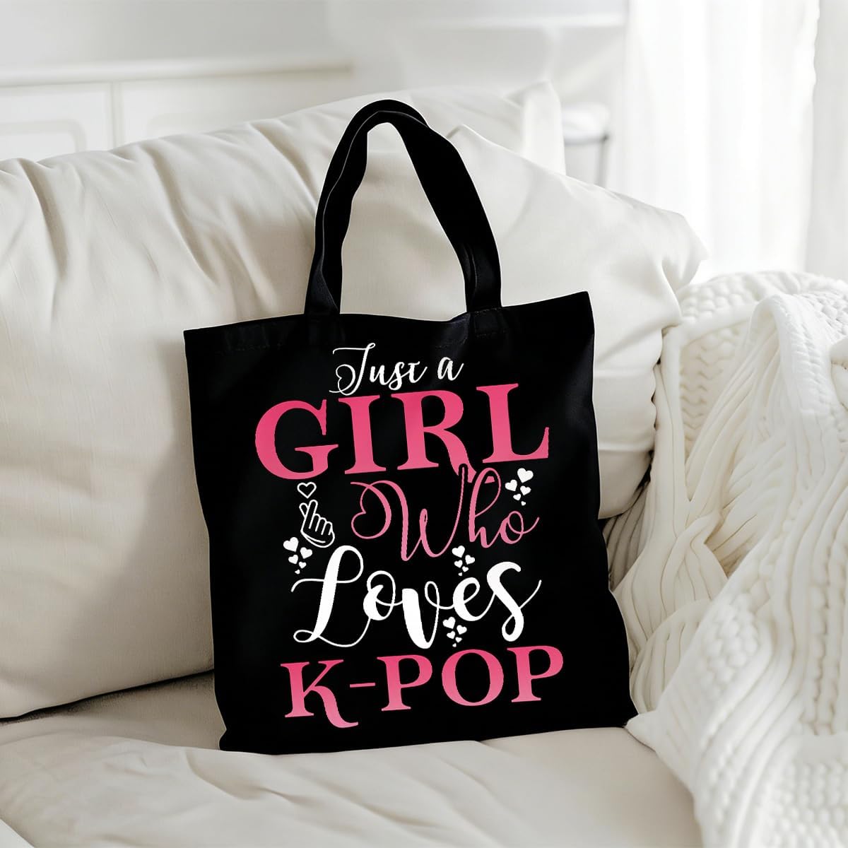 Bolsa tote Kpop regalo para fans de Kpop