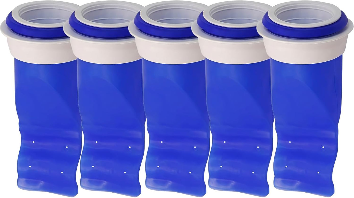 Pack 5 Tapones Drenaje Ducha Válvula Unidireccional
