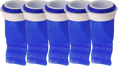 Pack 5 Tapones Drenaje Ducha Válvula Unidireccional