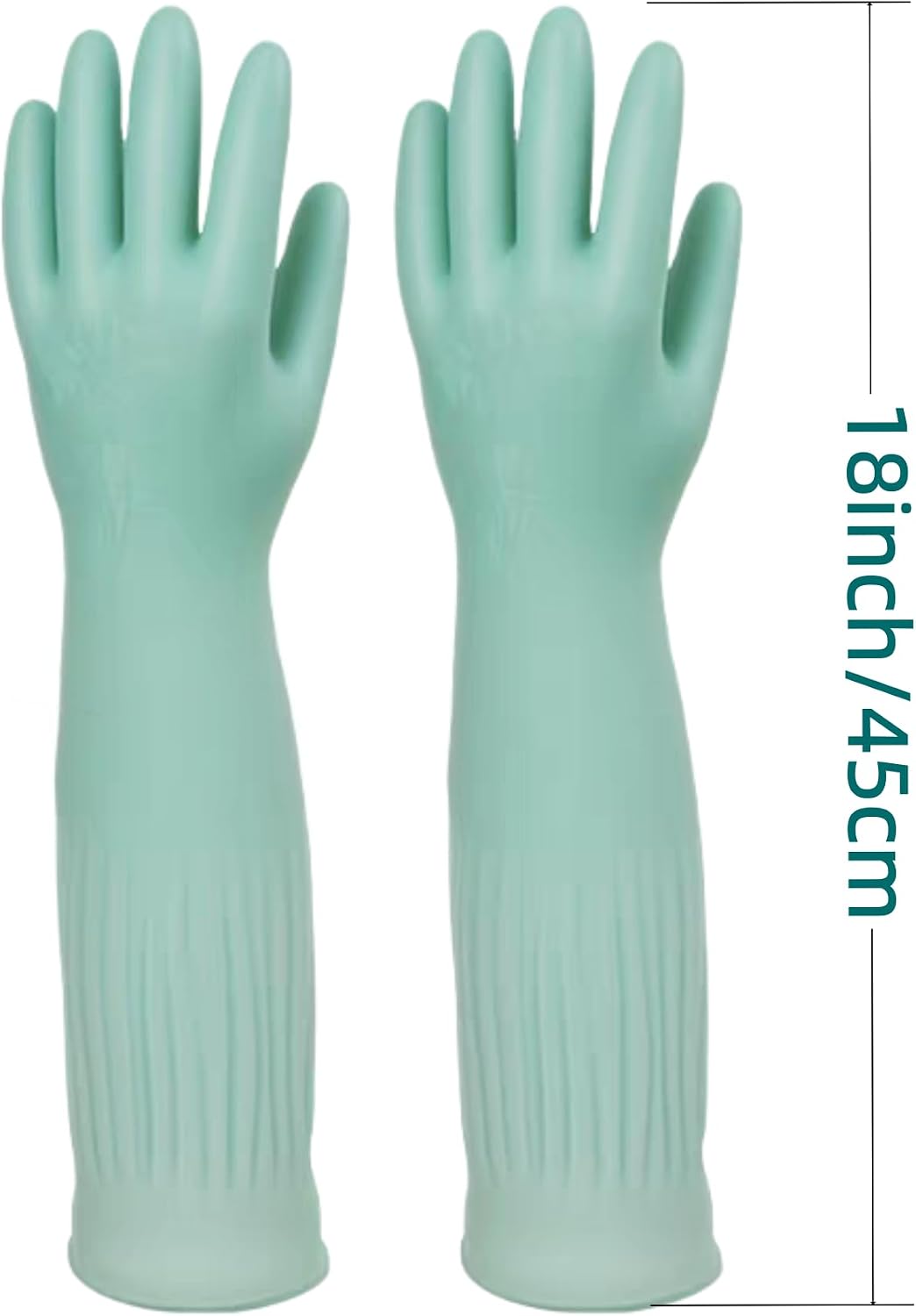 Guantes látex impermeables antideslizantes 18pulg cocina