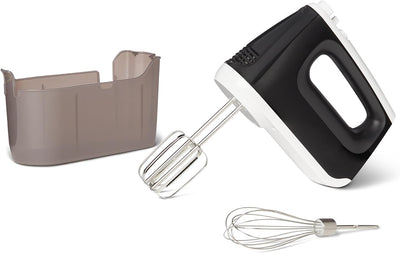 Batidora mano 6 vel. turbo acero inox estuche negro