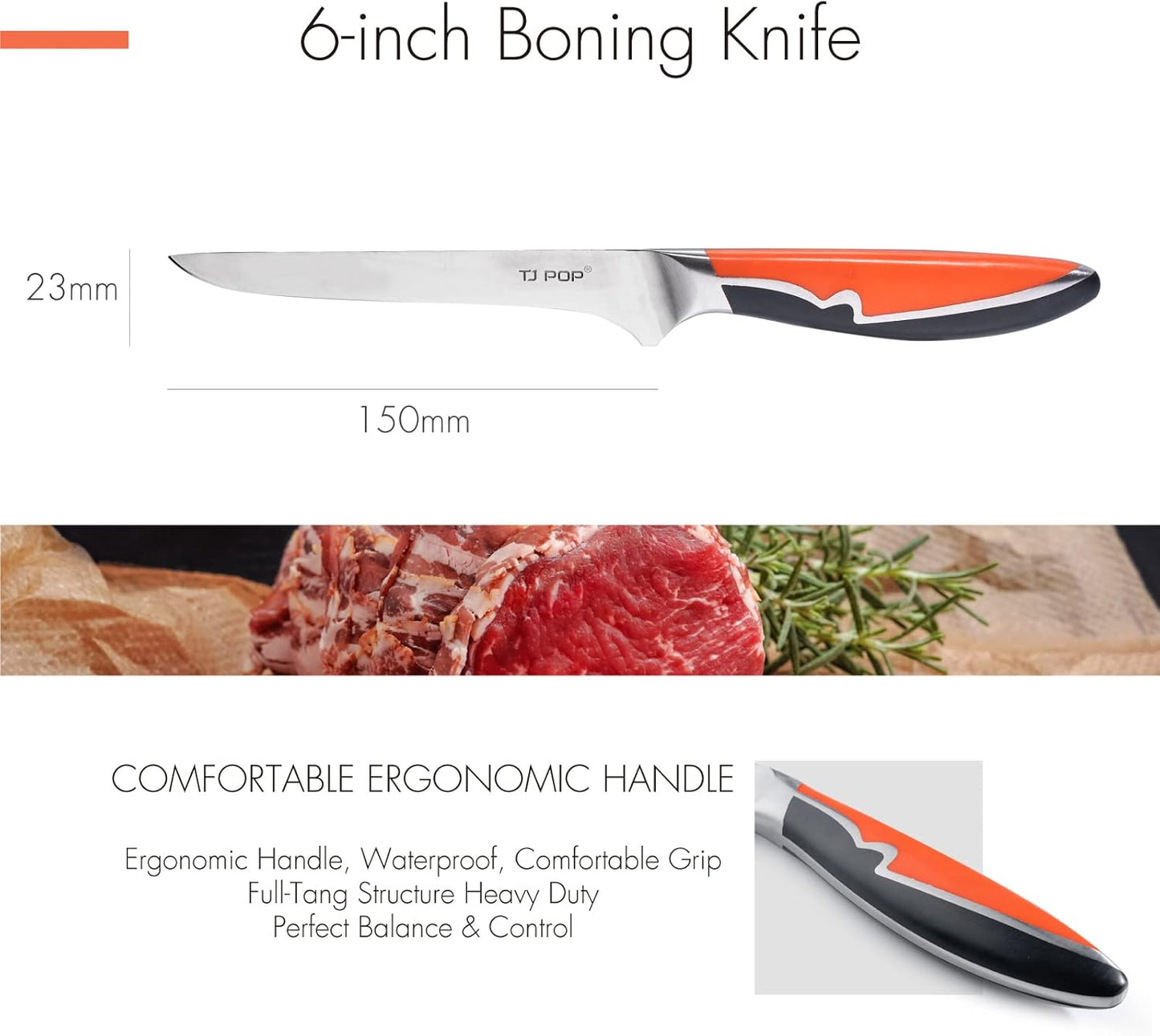 Set 4 Tabla Cortar Bambú con Cuchillo Acero Inox