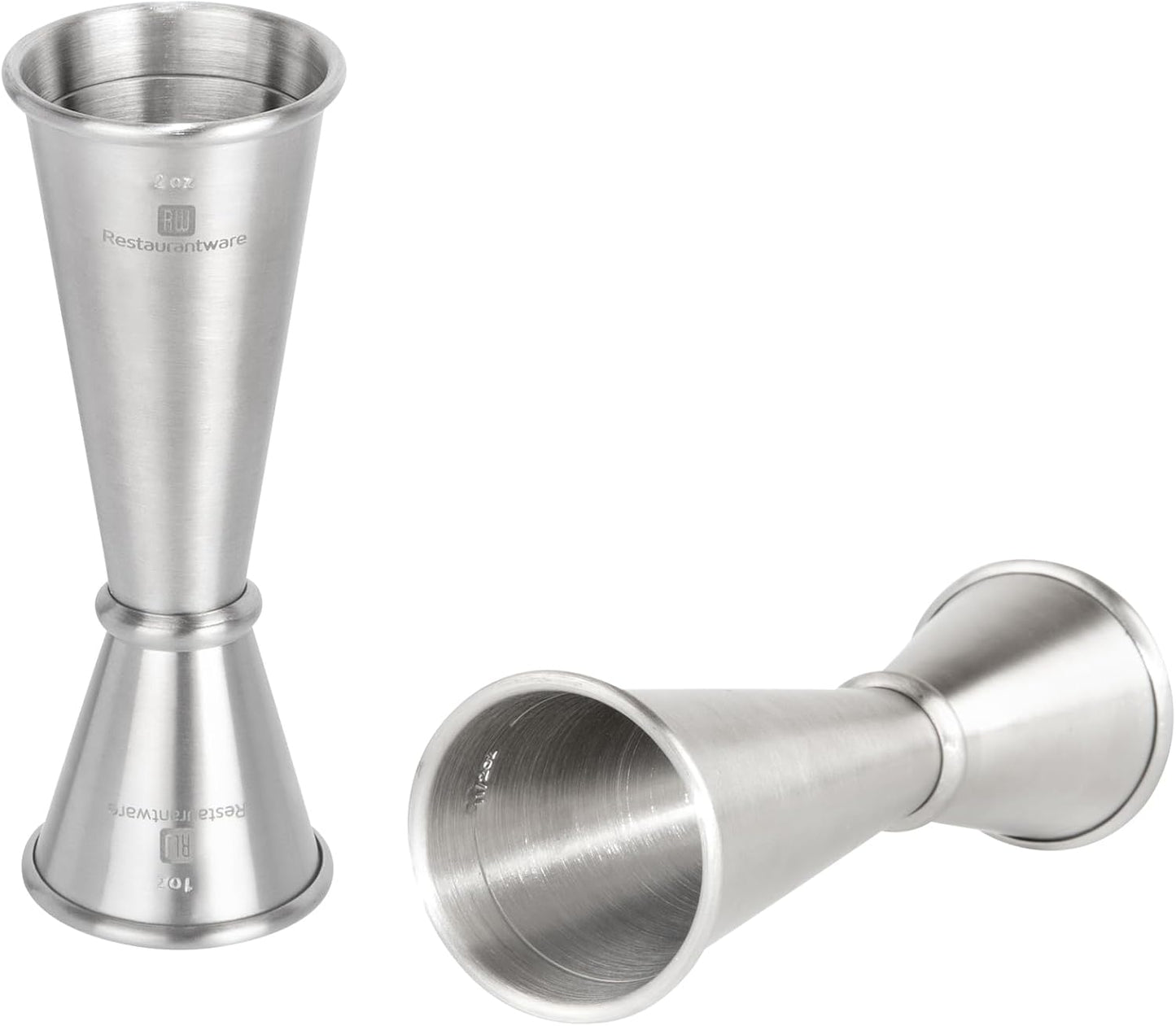 Jigger Bar 1oz/2oz Acero Inox Estilo Japonés