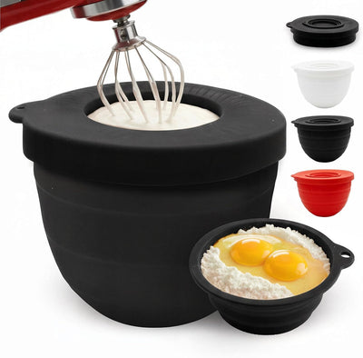 Revestimiento de silicona para tazón KitchenAid 4.5/5 cuartos de galón con tapa hermética