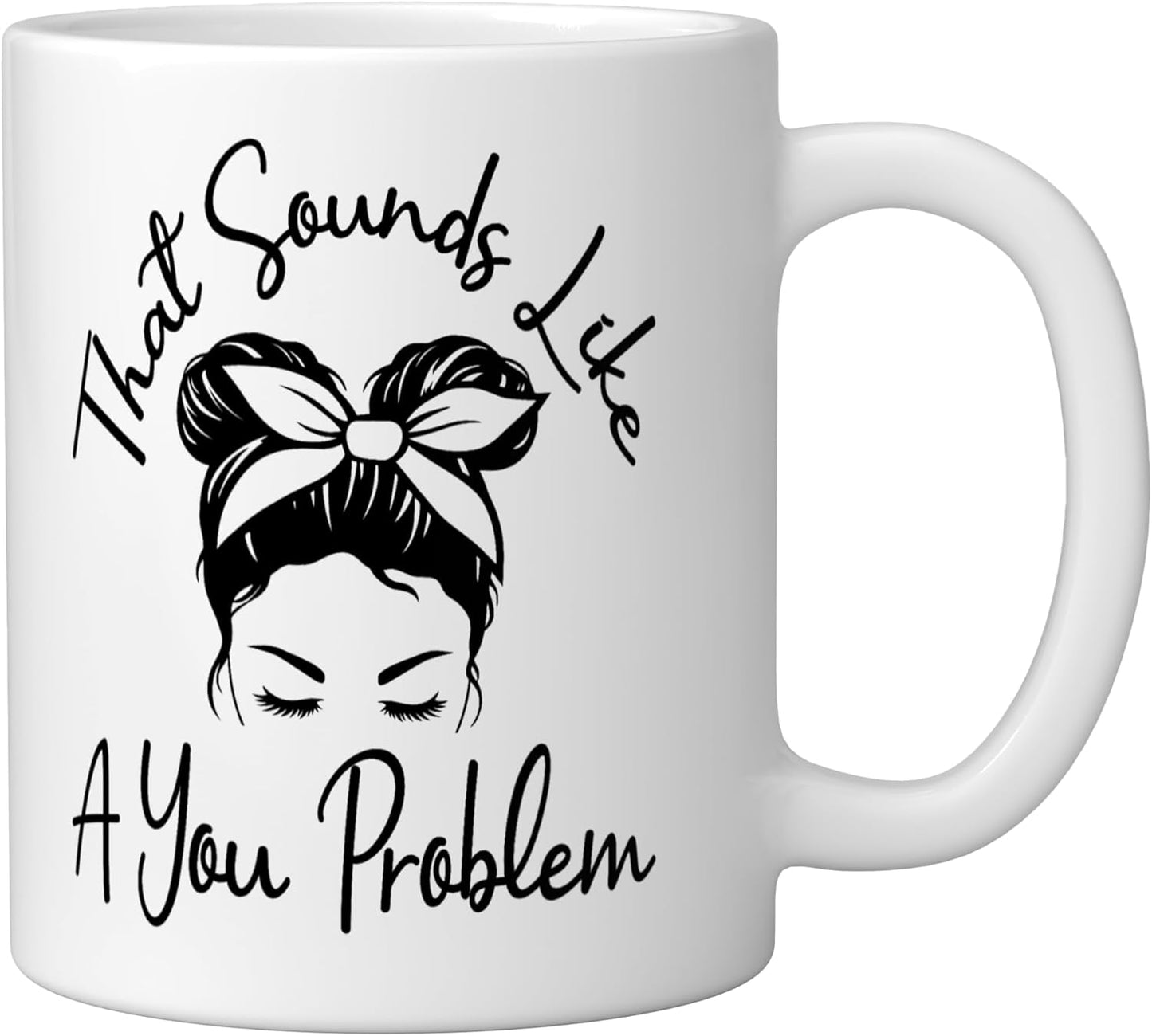 Taza cerámica para introvertidos con mensaje divertido en blanco