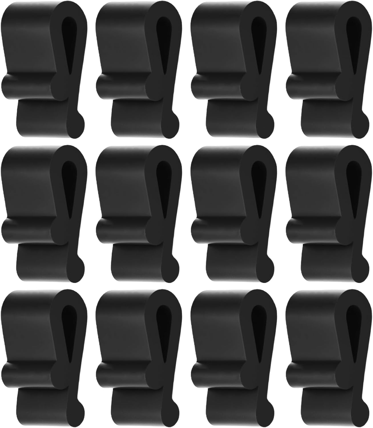 12 Clips Silicona Antiderrap para Tapa Horno Holandés