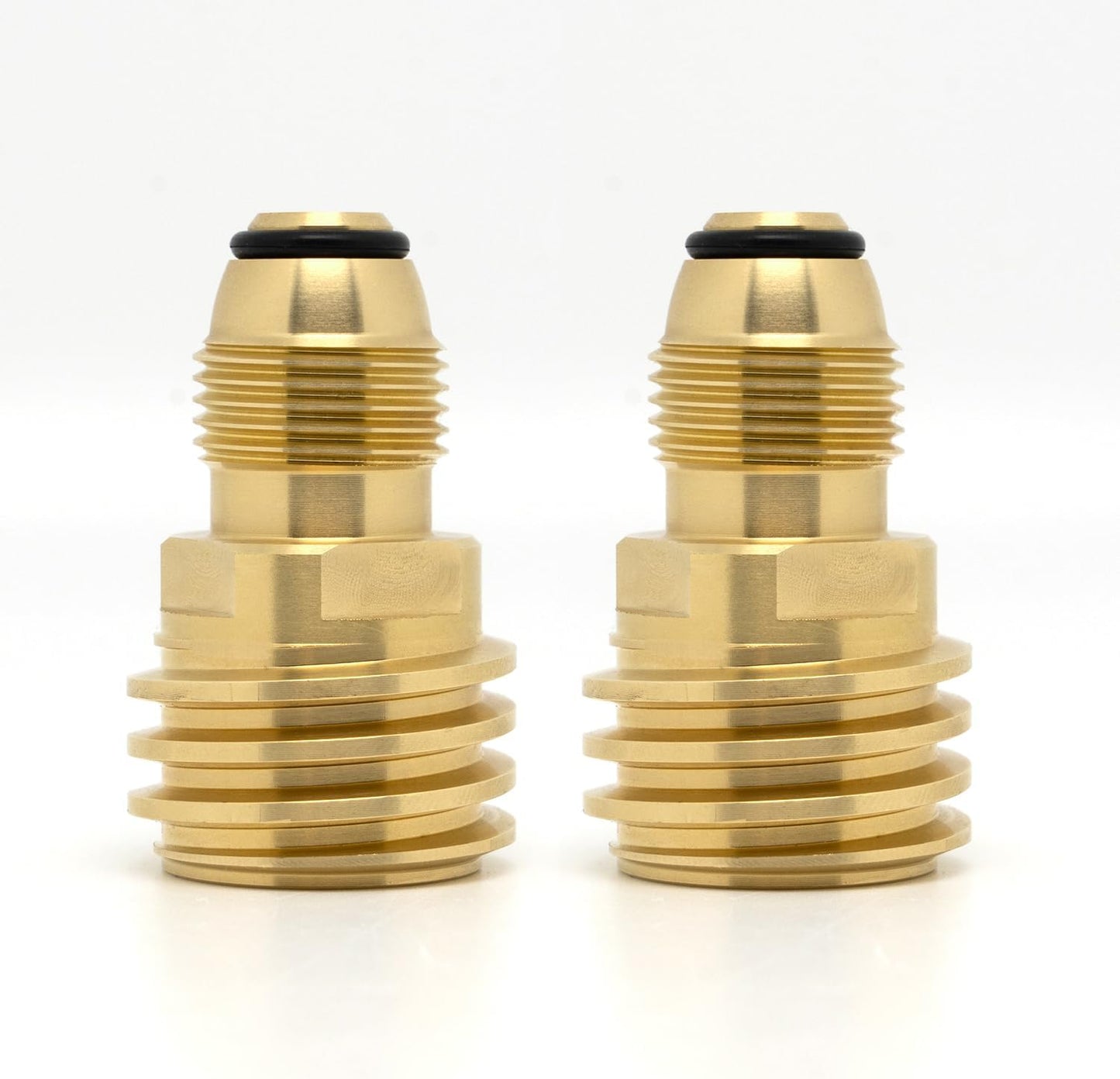 Adaptador tanque propano POL a QCC1 Type1 2 pzas
