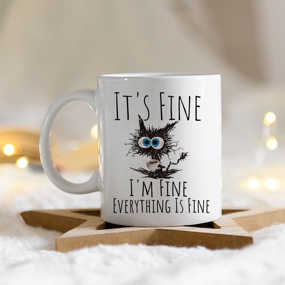 Regalo divertido para gato mordaz mujer hombre mamá hija hermana tía esposa mejor amiga