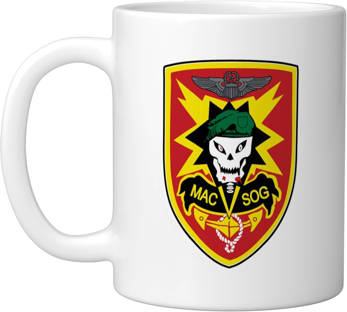 Taza cerámica MAC V SOG Vietnam War Military Army Studies