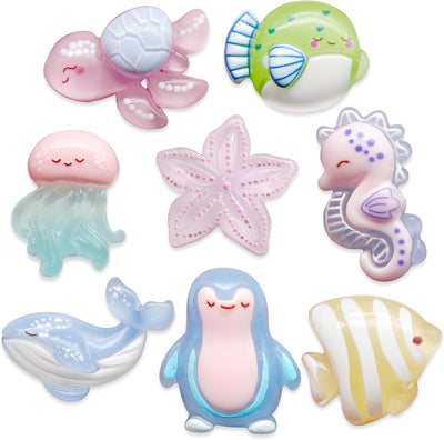 8 imanes decorativos animales marinos para nevera cocina oficina